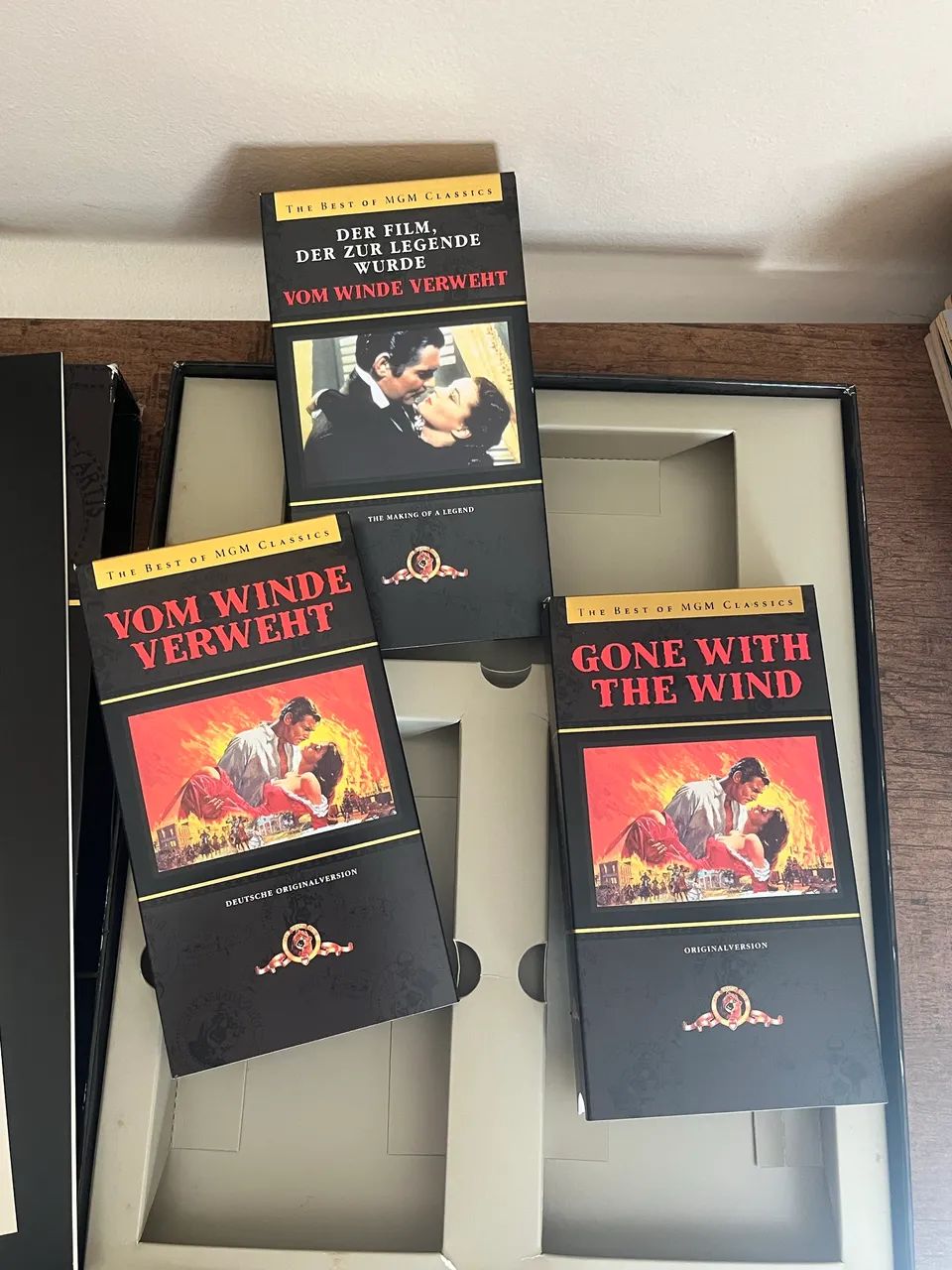 Box VHS Limitado E o vento levou Gone with the wind Edição de