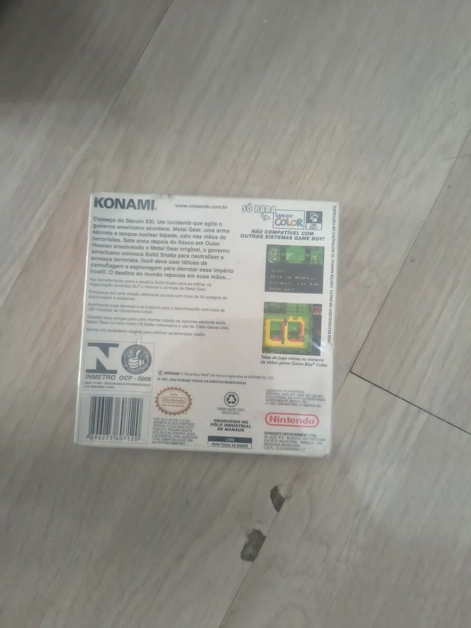 Metal Gear Solid Gameboy color lacrado - Foto 2