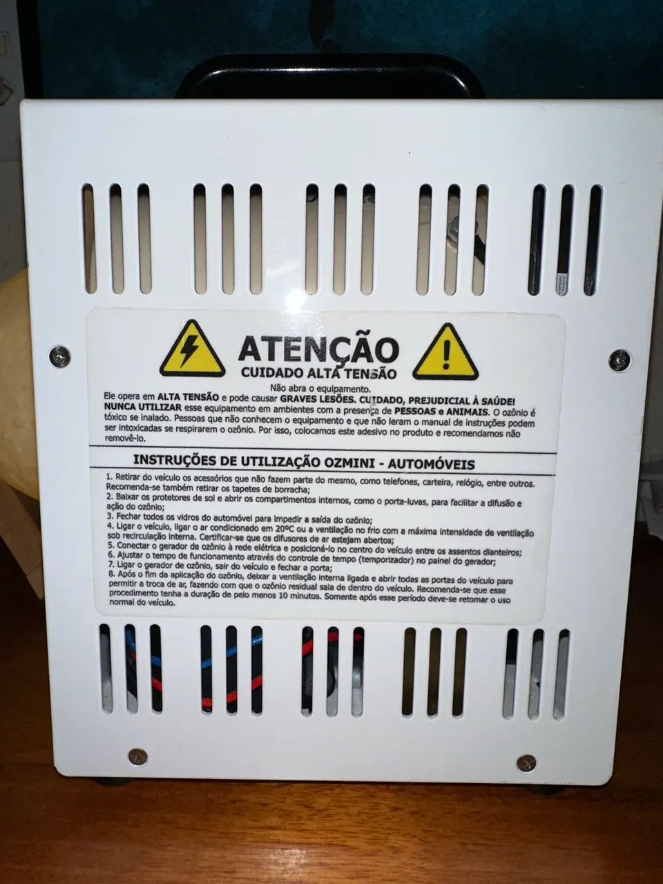 Máquina Gerador de Ozônio Wier OZ Mini Bivolt (110V/220V) em estado de novo! - Foto 3