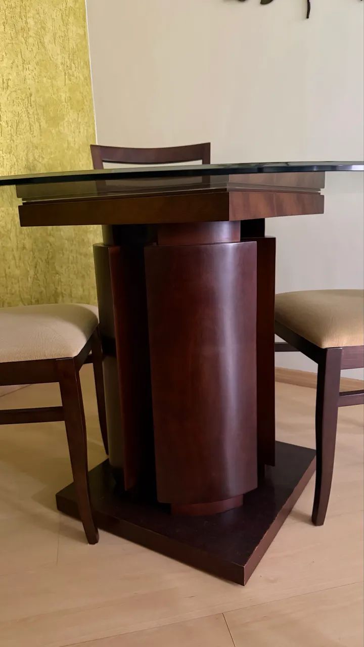 Conjunto de mesa com 4 cadeiras - Foto 2