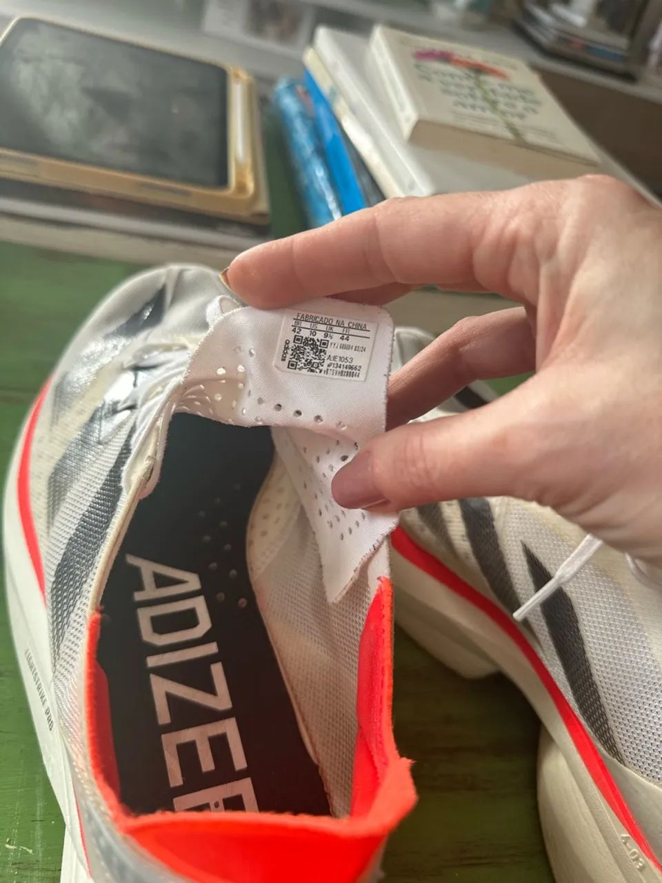 ADIDAS PRO ZERO PRO COM CARBONO 42 - Foto 5