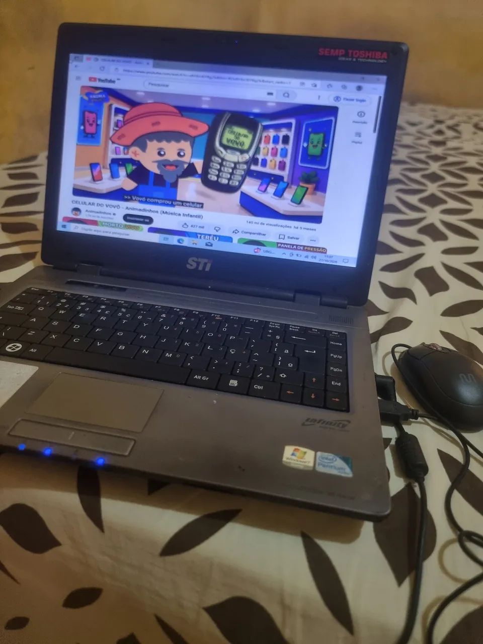 Notebook STI Funcionando perfeitamente  - Foto 5