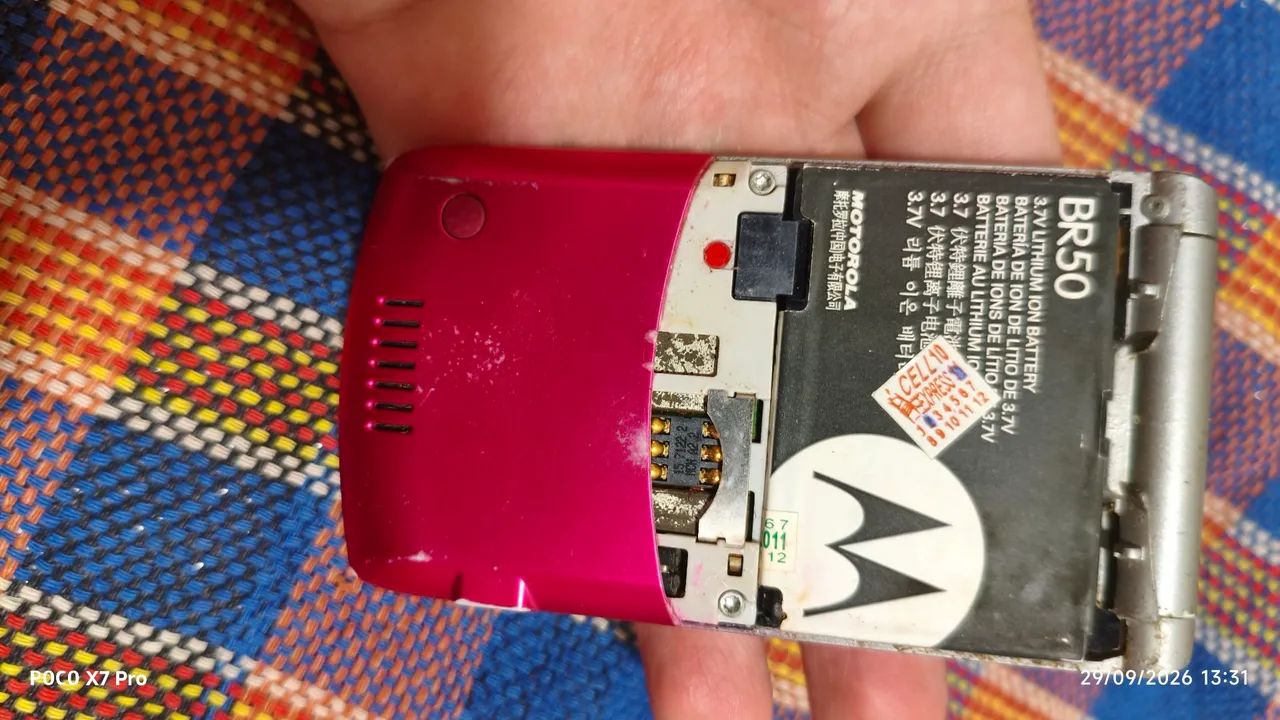 Motorola RAZR V3 Rosa/Magenta original - Foto 3