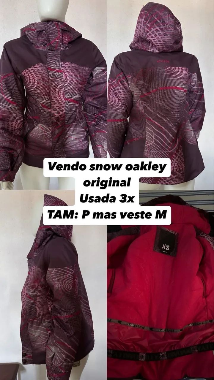 Snow oakley original Tam cs