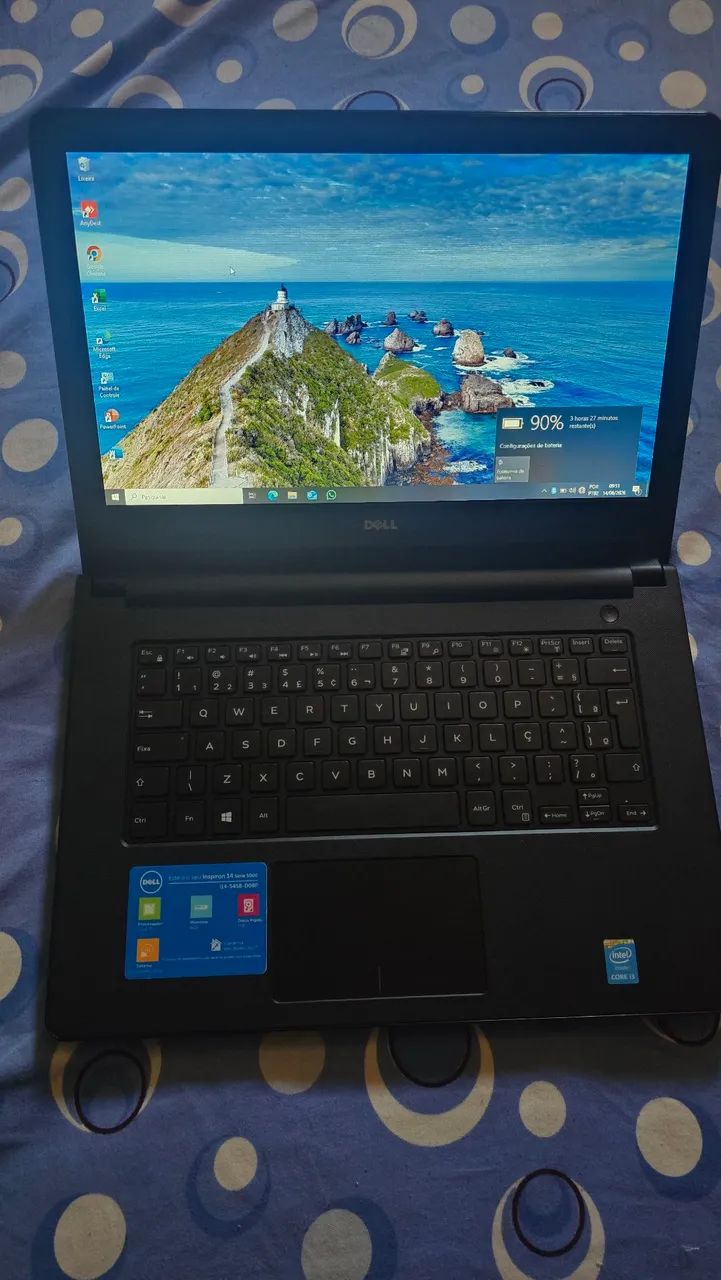 Vendo dell i3 quinta geração ssd 240, 8 gb de ram hd 1 tb