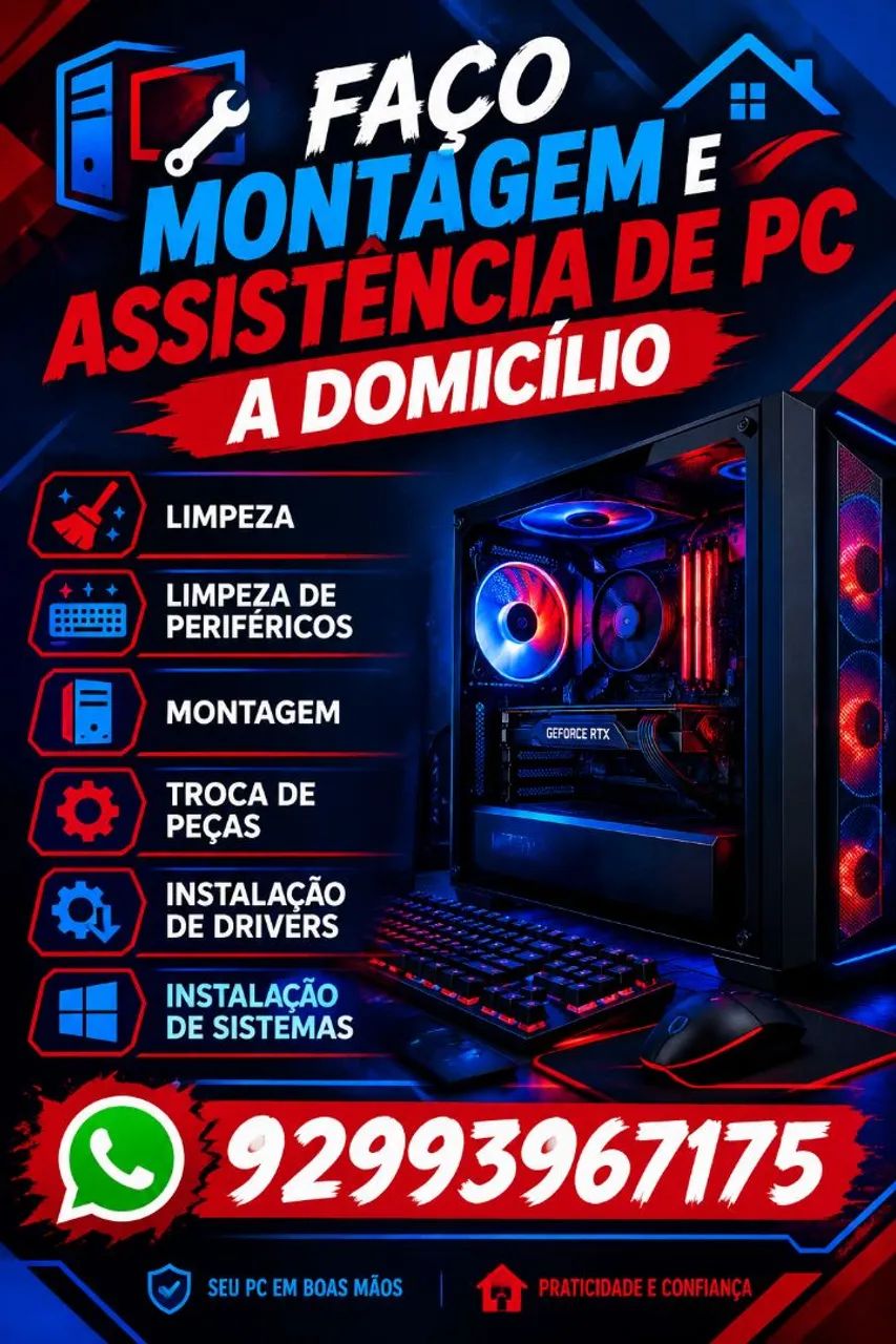 Assistência de  PC a domicílio 