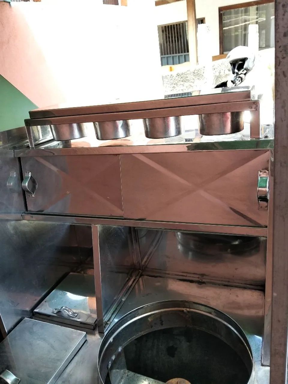 Carrinho 4x1 em inox - Foto 4