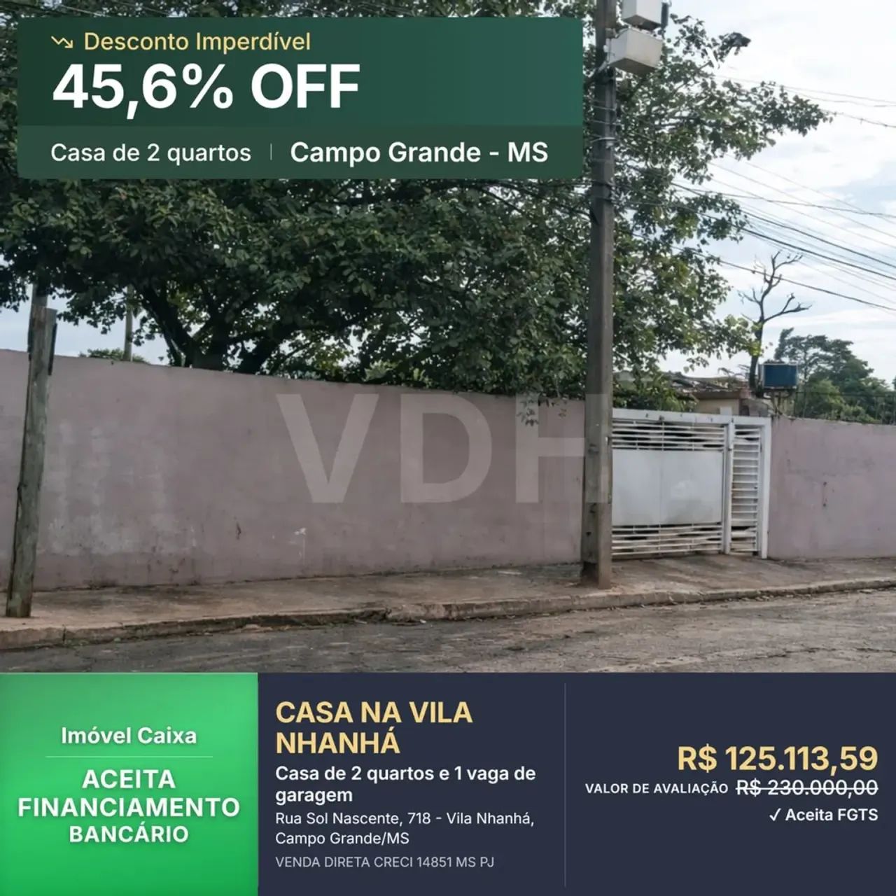 CASA NA VILA NHANHÁ