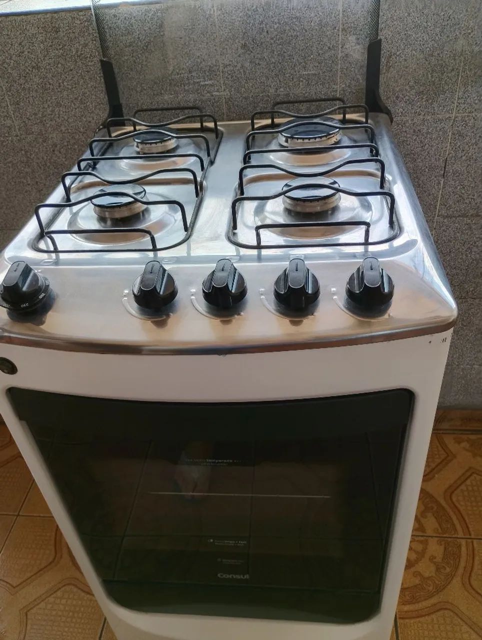 Fogão Consul 4 bocas tudo ok ( só pegar e usar só venda leia )  - Foto 2