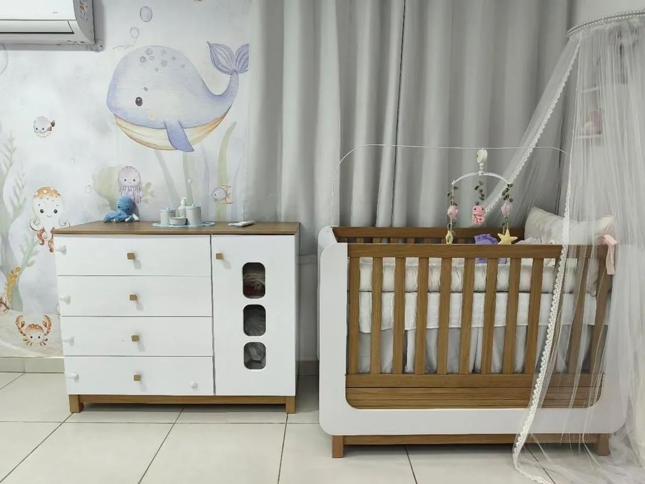Cômoda + Berço 