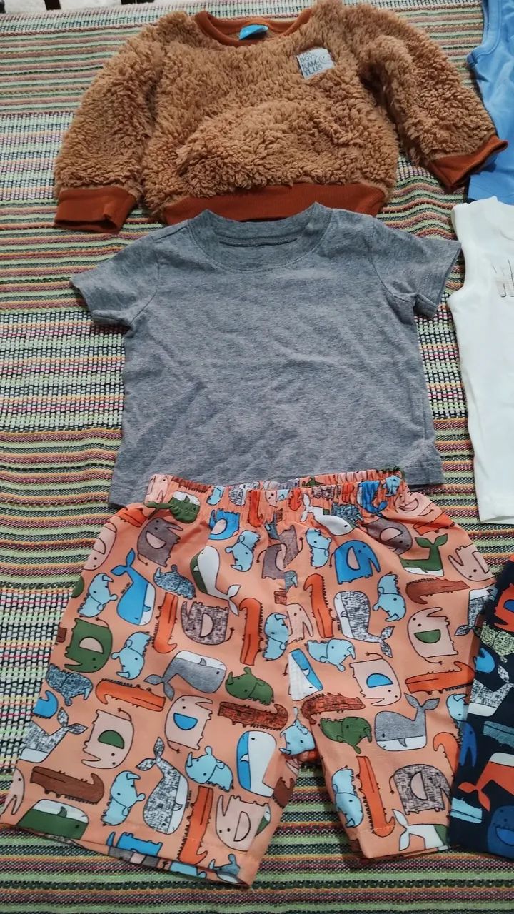 Sapatos, roupas, brinquedos, enfeites berço, canguru bebe. - Foto 5