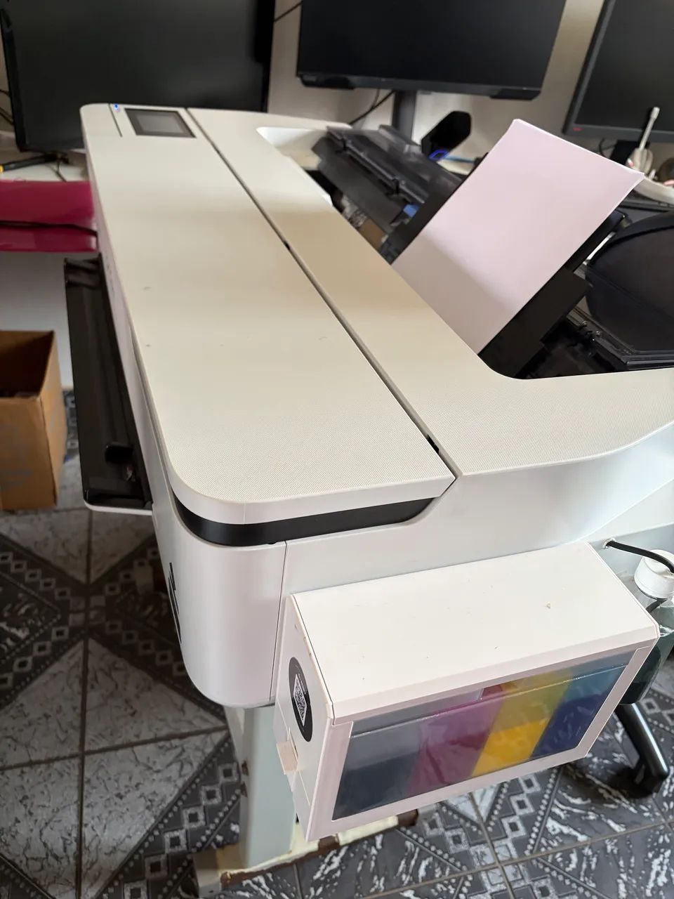 Vendo impressora Epson T3170 já com bulk - Foto 2