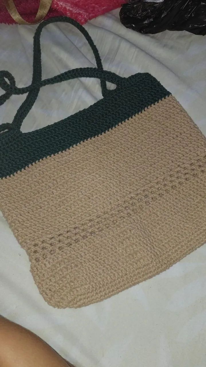 Bolsa de crochê  - Foto 5