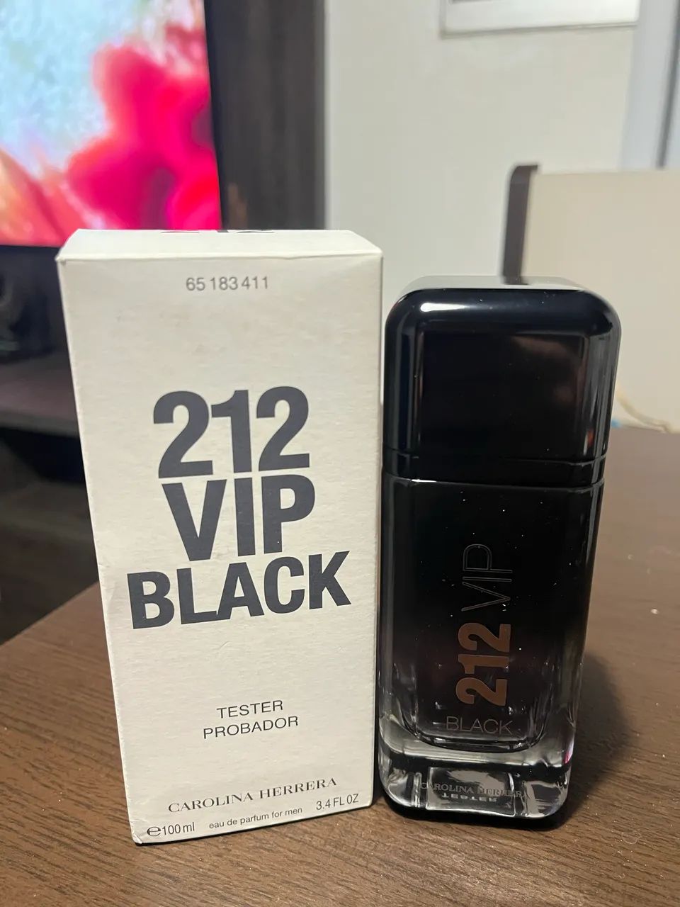 212 vip black 100 ml - novo e original 