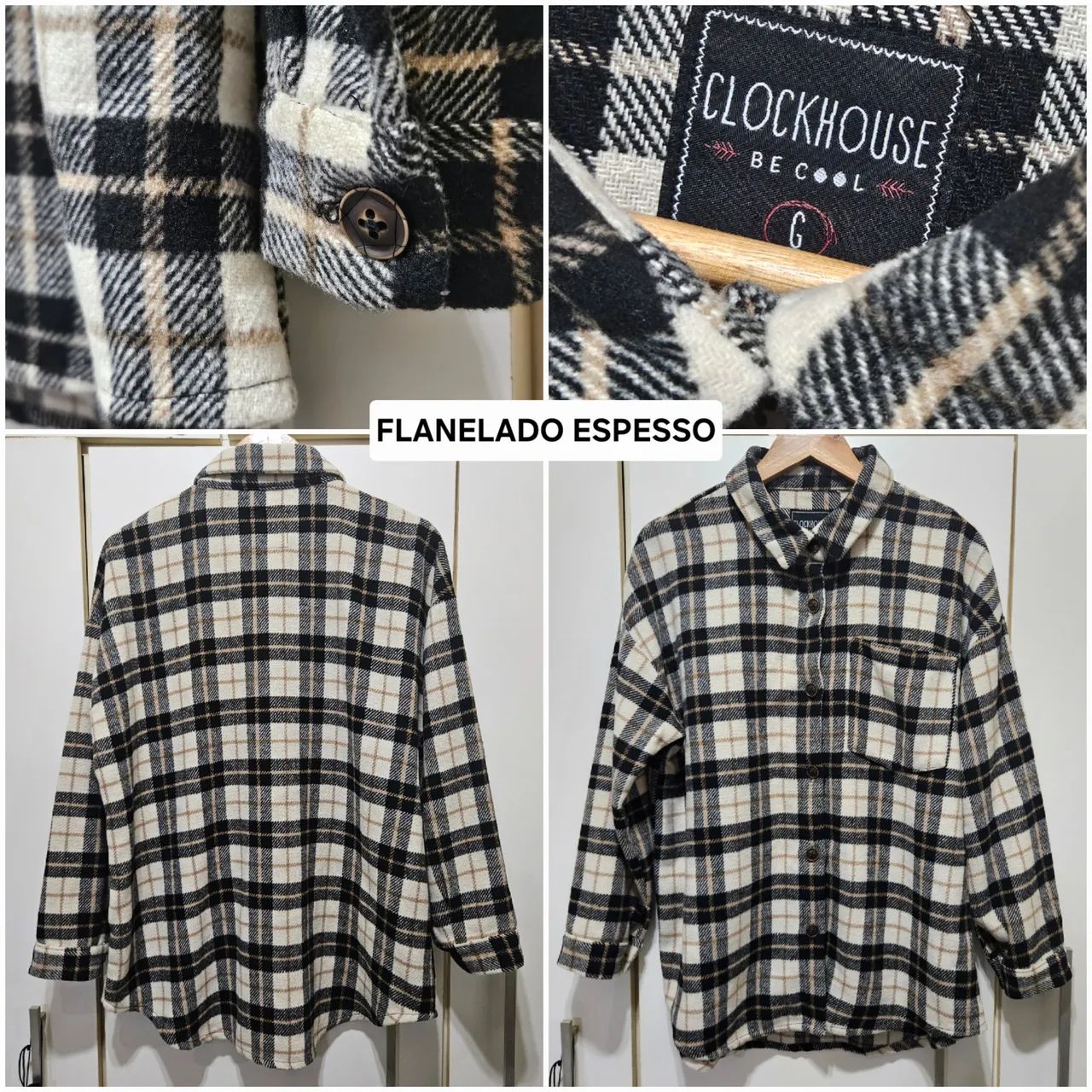 Casaco Flanelado ClockHouse G - Foto 5