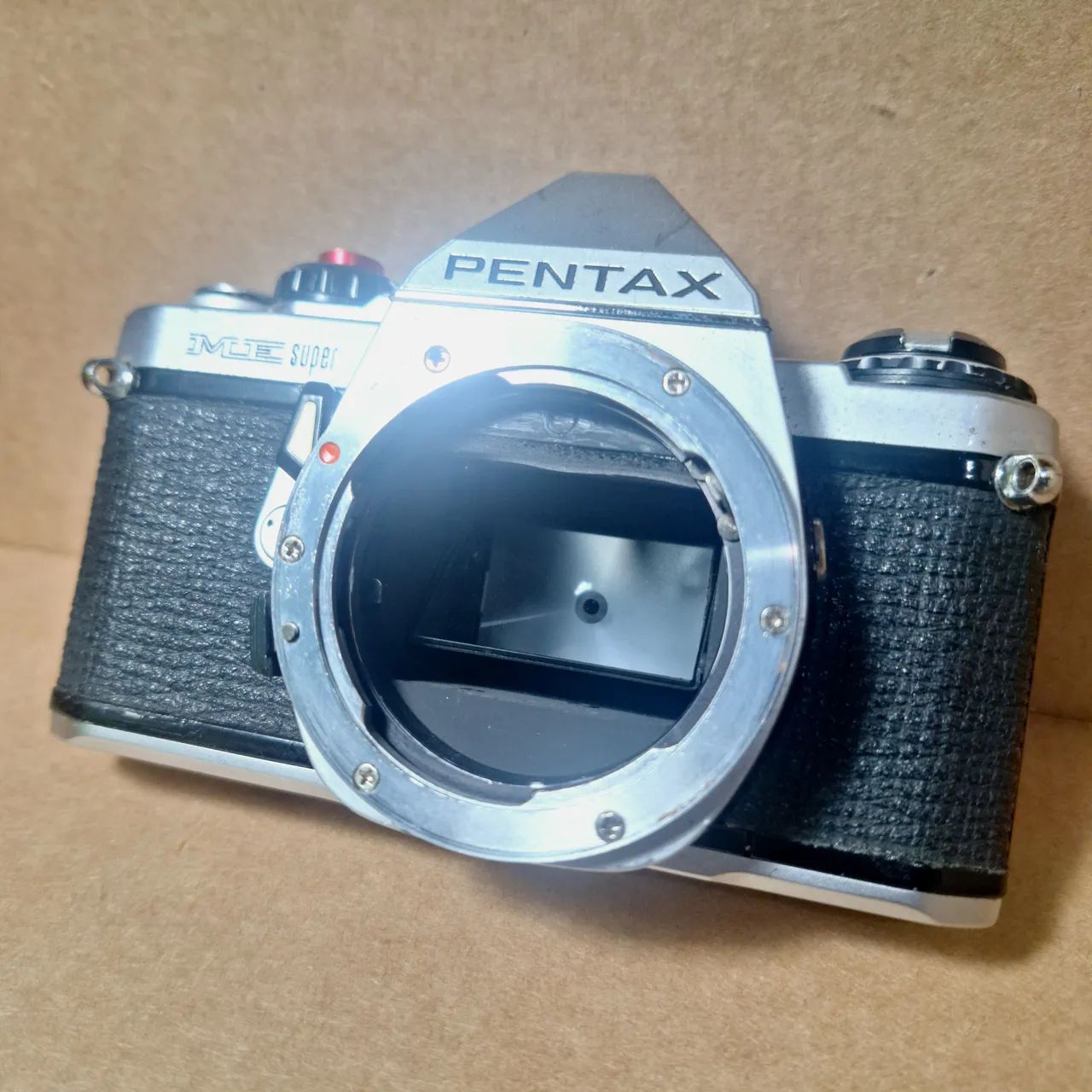 Câmera Pentax ME Super + lente SMC Pentax-M 50mm f1.4 - Câmeras e