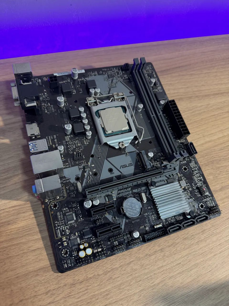 Kit i5 9400f + H310m Asus (Aceito Trocas)  - Foto 2