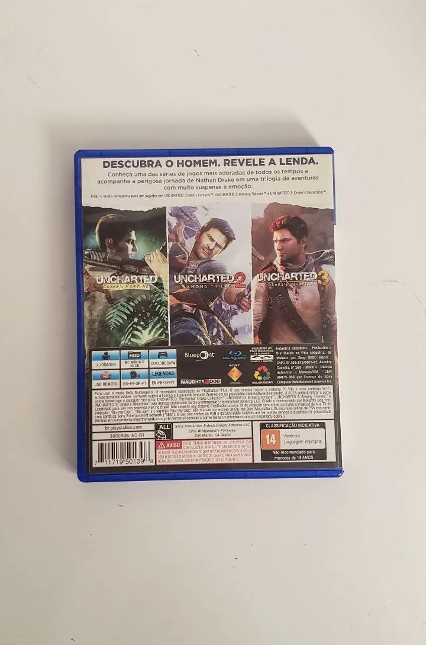Uncharted Nathan Drake Collection  - Playstation 4 e 5 / PS4 e PS5 - Foto 2