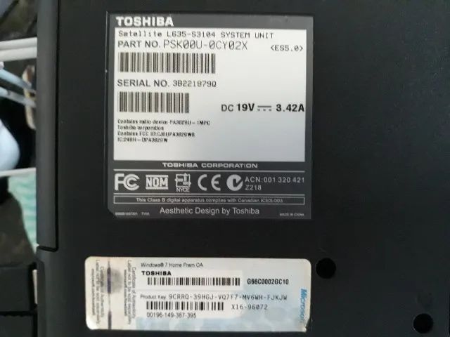 notebook toshiba, excelente estado - Foto 4