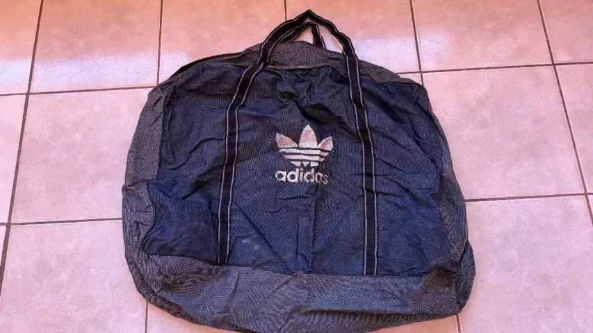 Bolsão jeans para viagem - extra grande