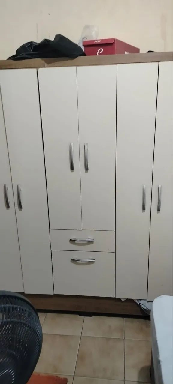 Cama e guarda-roupa  - Foto 2