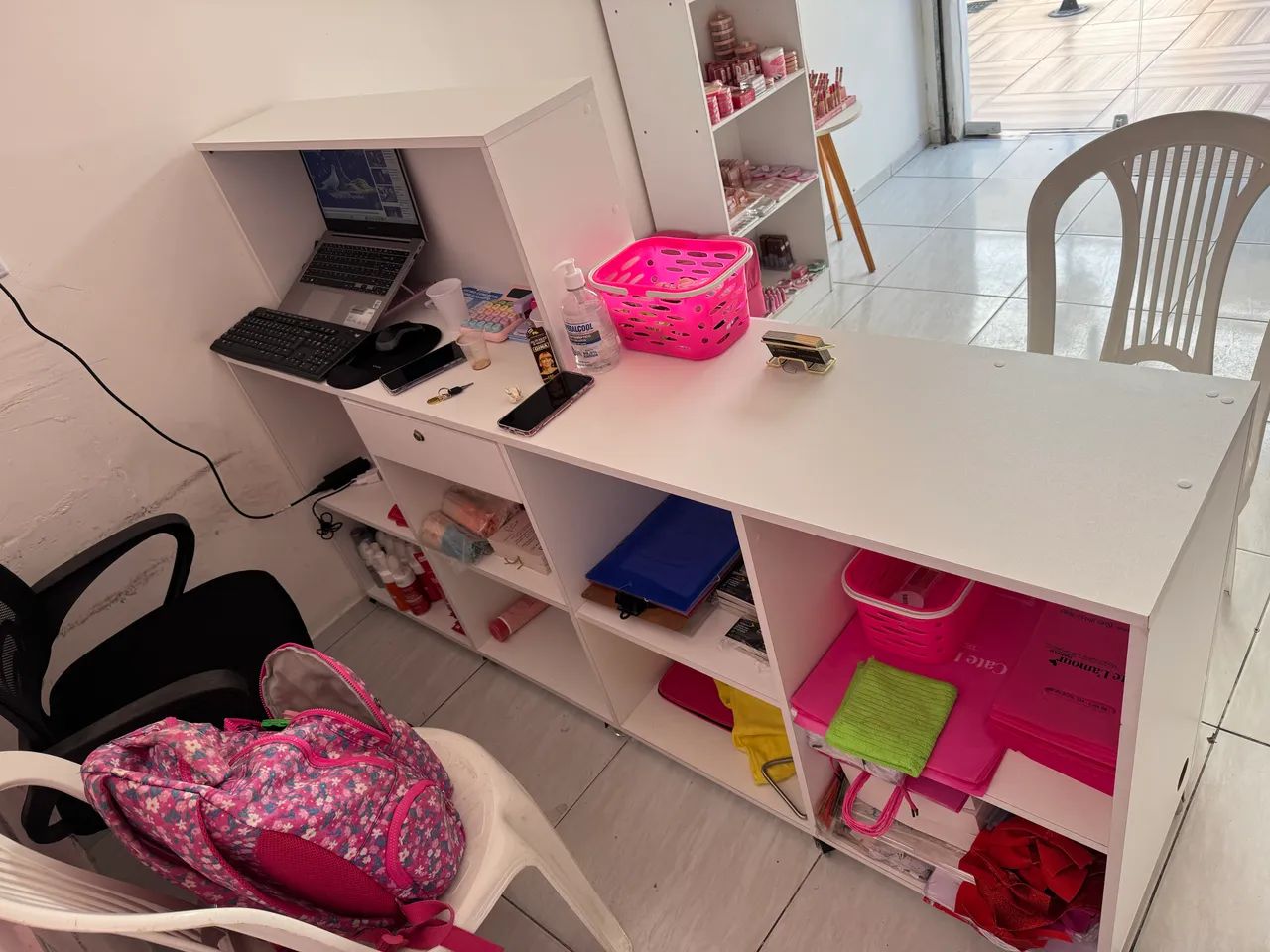 Vende-se Bancada Escrivaninha Mesa Escritório MDF - Foto 3
