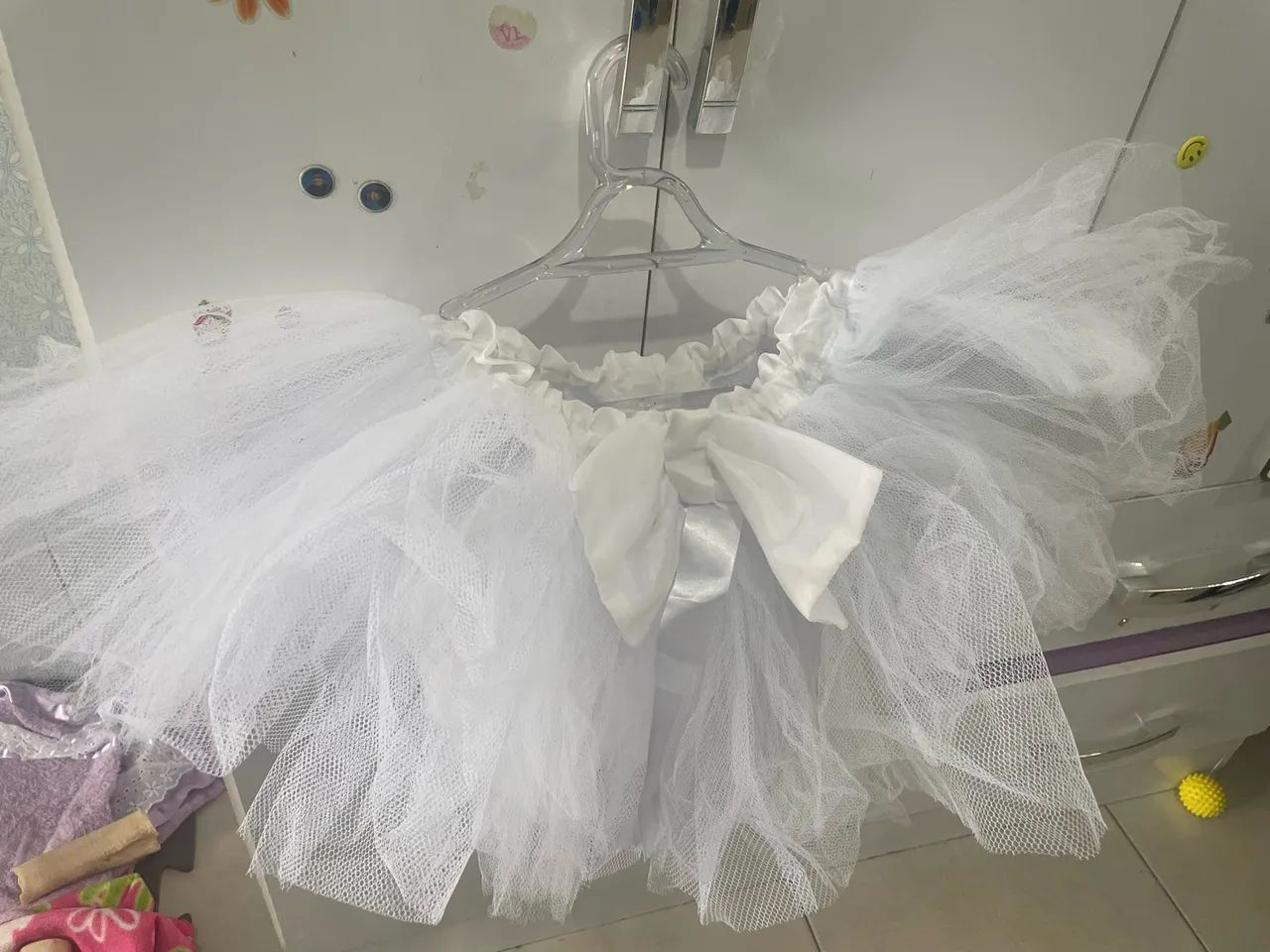 Saia tutu branca