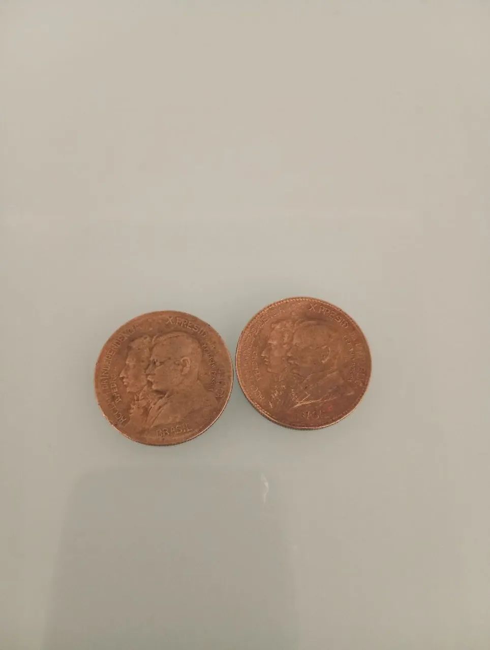 2 moedas de 1000 réis 1922 - Foto 2