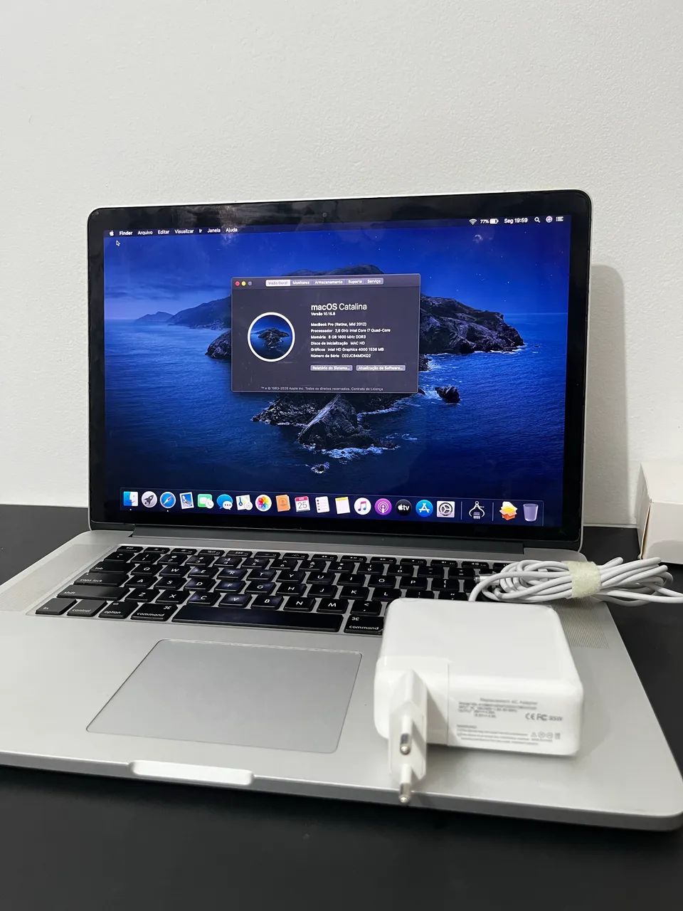 MacBook Pro Retina 15 I7, 500gb,8gb - Notebooks - Setor Bueno