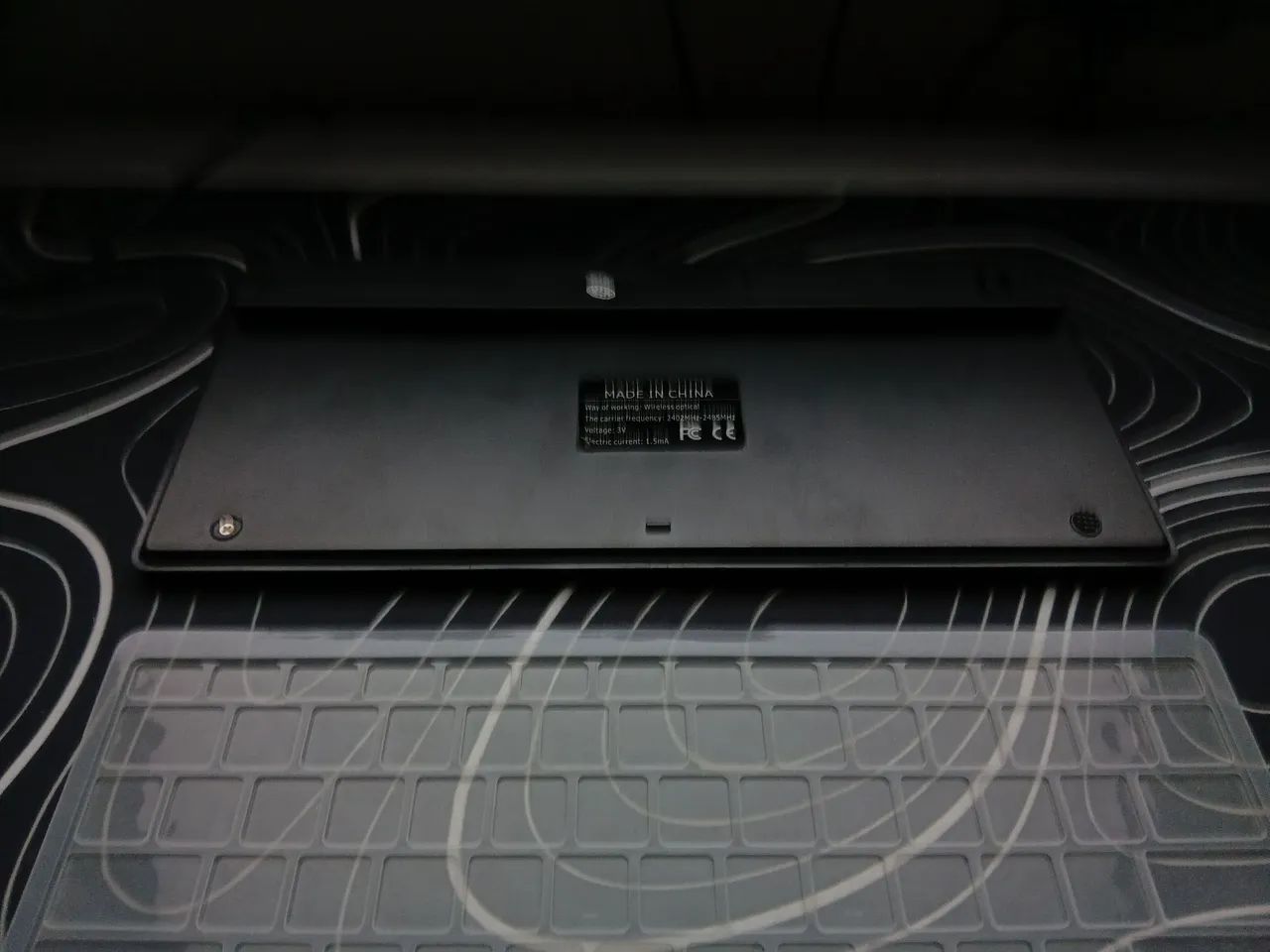 Teclado Bluetooth preto  - Foto 4