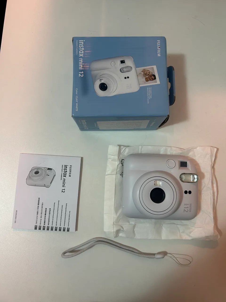 Câmera Instax Mini 12 Branca com Capa Protetora Branca - Foto 5