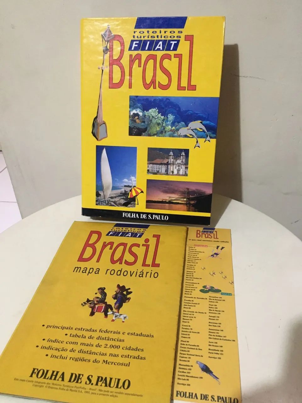 Roteiro turístico Fiat capa dura 