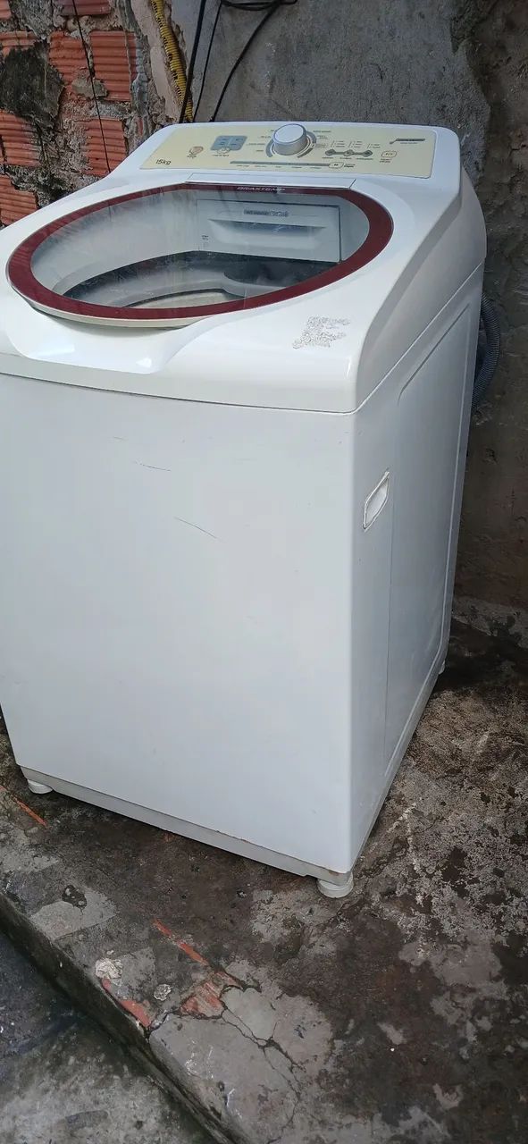 máquina Brastemp 15 kl perfeitamente funcionando tudo  - Foto 3