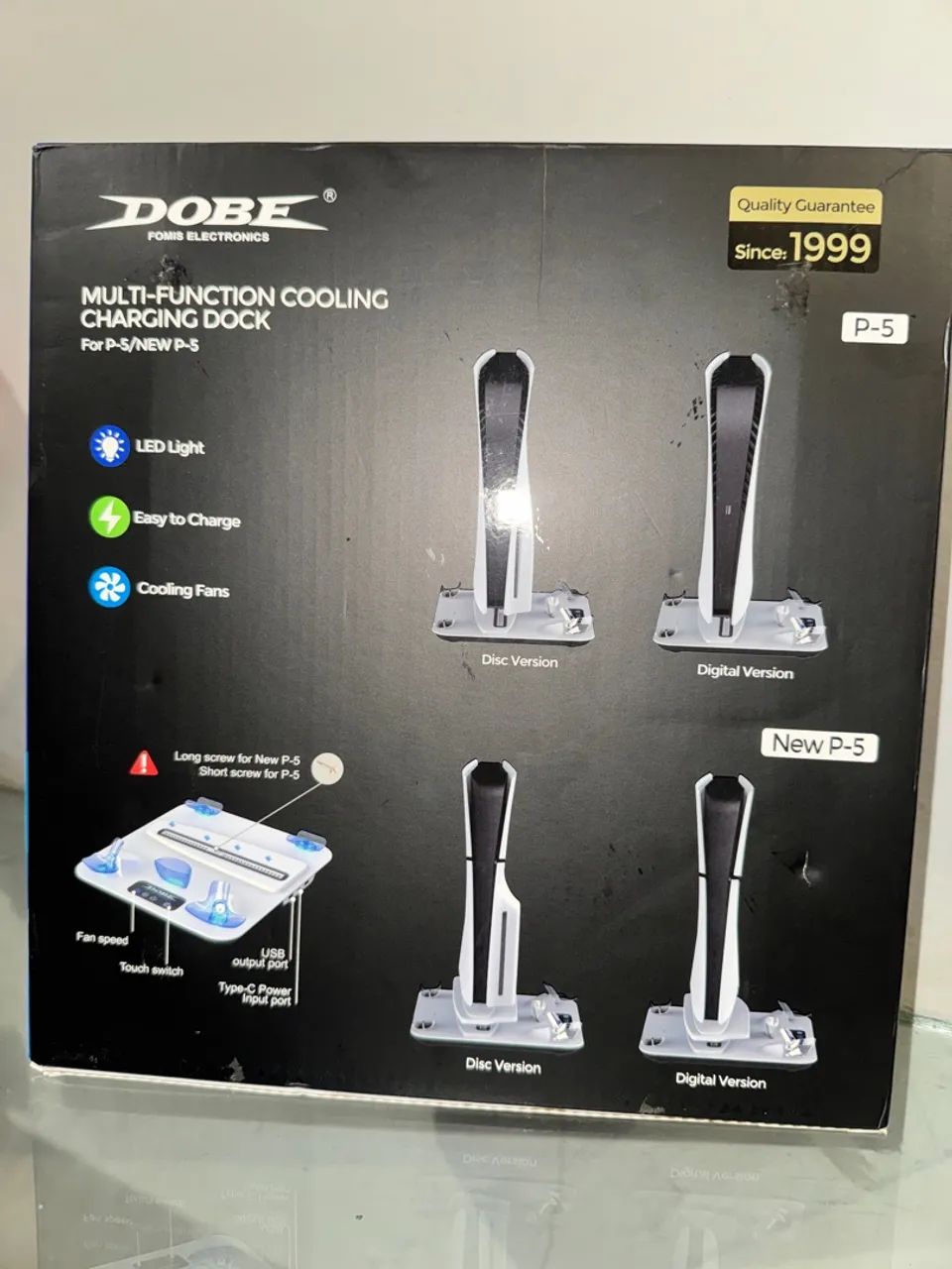 ? BASE MULTIFUNCIONAL DOBE PARA PS5 / PS5 SLIM + VR2 - Foto 3