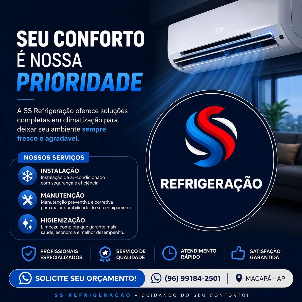 Limpeza Central de Ar