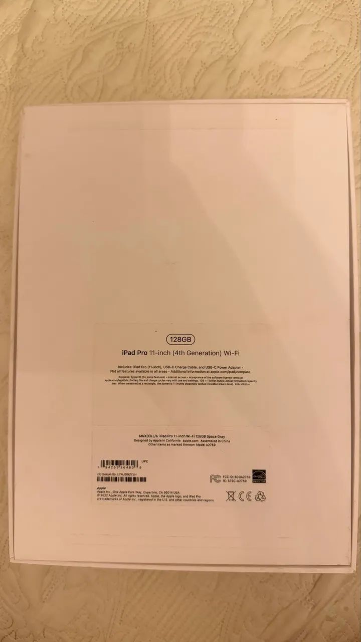iPad Pro M2 11" (4ª Ger) Impecável , Estado de Novo + Caixa e Acessórios Originais - Foto 6