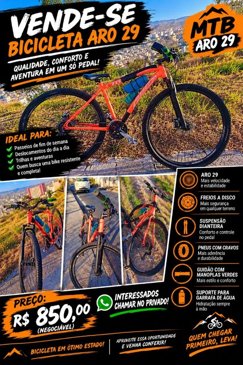 Bicicleta Aro 29 