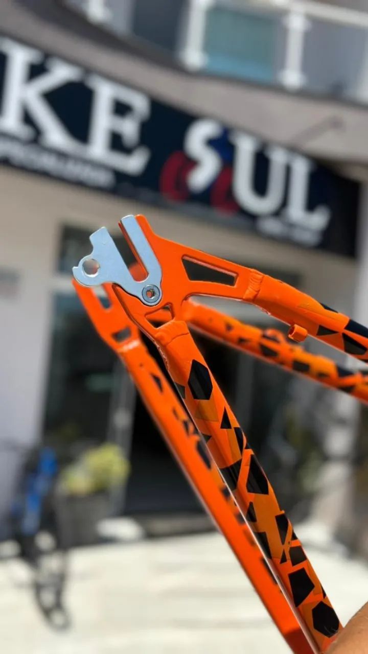 Quadro HUPI Naja V9 Laranja - Gancheira Horizontal - Foto 2