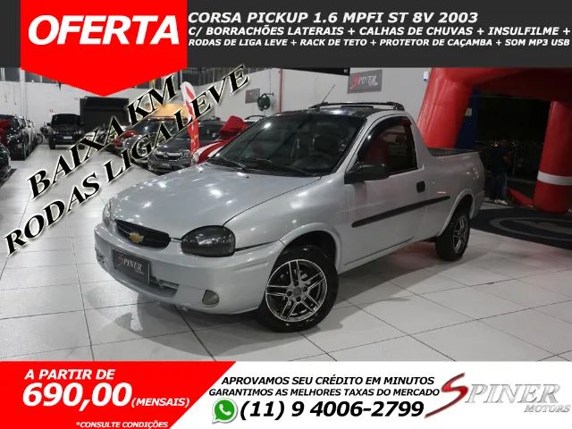 Chevrolet Corsa Pick-up Std/ Rodeio 1.6 MPFI 2003
