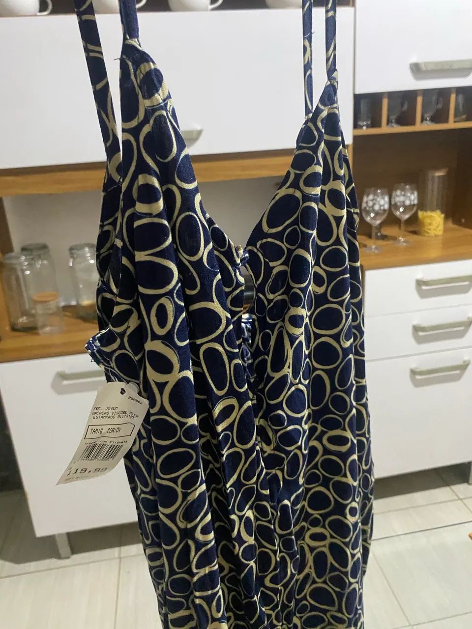 MACACÃO ALÇA VISCOSE TAM G - Foto 2