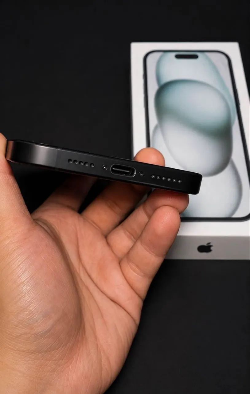 iPhone 15 normal 128gb preto - Foto 2