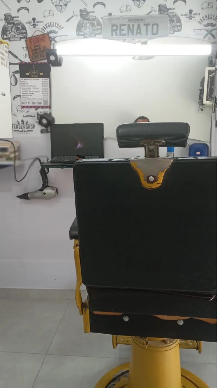 Cadeira barbearia