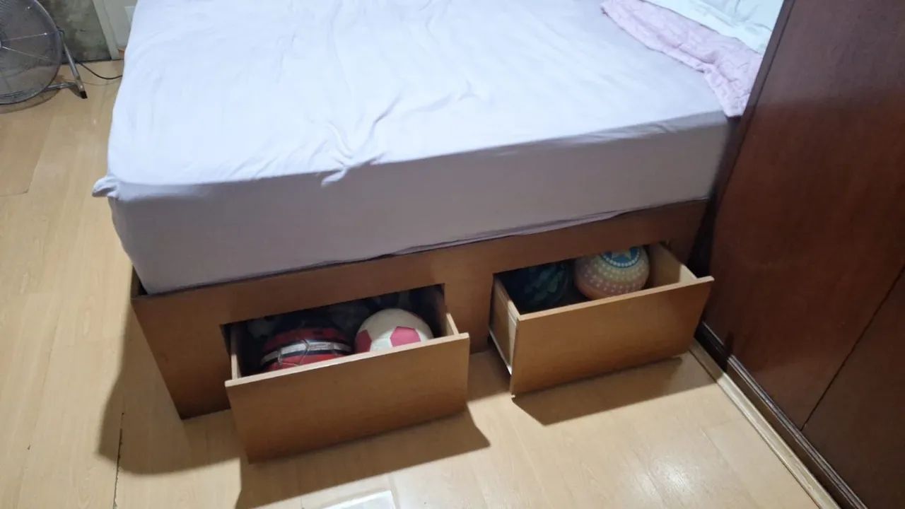 Vendo cama de casal - Foto 2