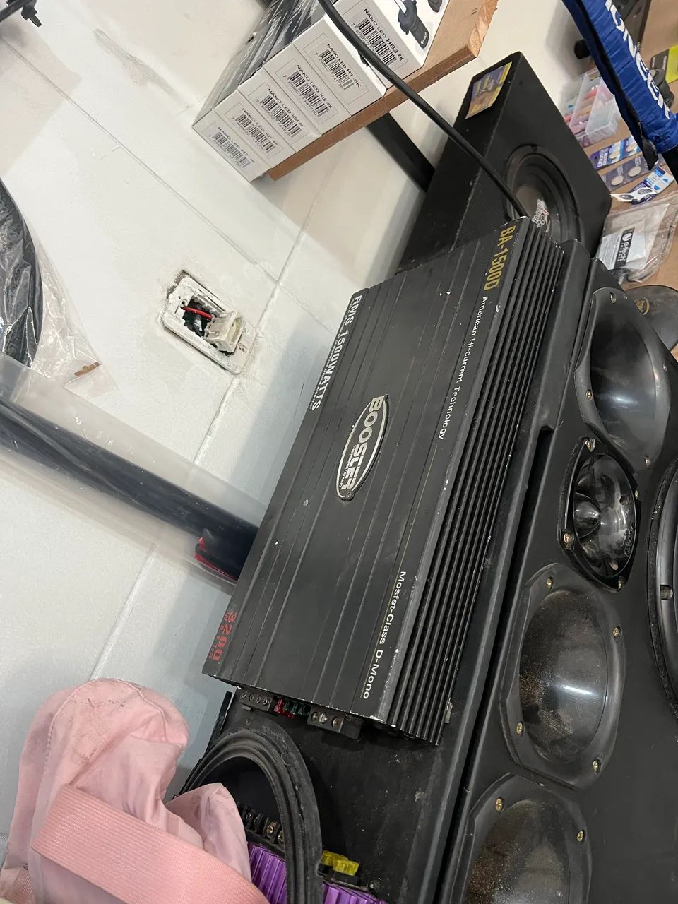 Caixa de som  pioneer cara preta  - Foto 2