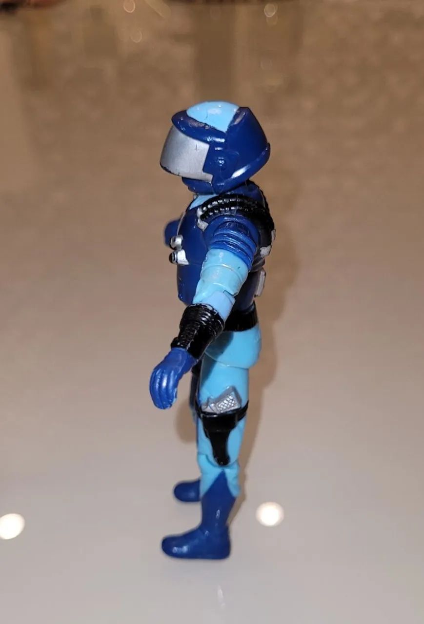 BONECO GIJOE MOTOR VIPER HASBRO COMPLETO ANOS 80 - Foto 3