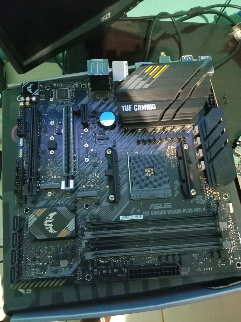 Placa mãe tuff gaming b55om-plus - Foto 2