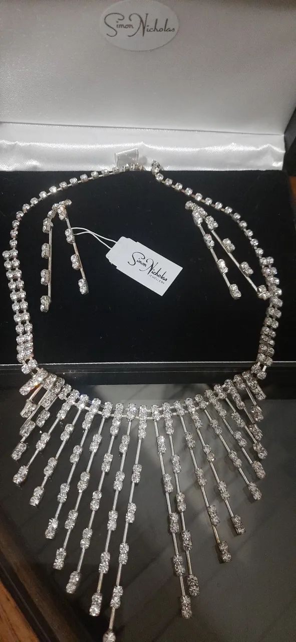 Conjunto Colar e Brincos - Jubileu de Diamante Elizabeth II - Foto 3