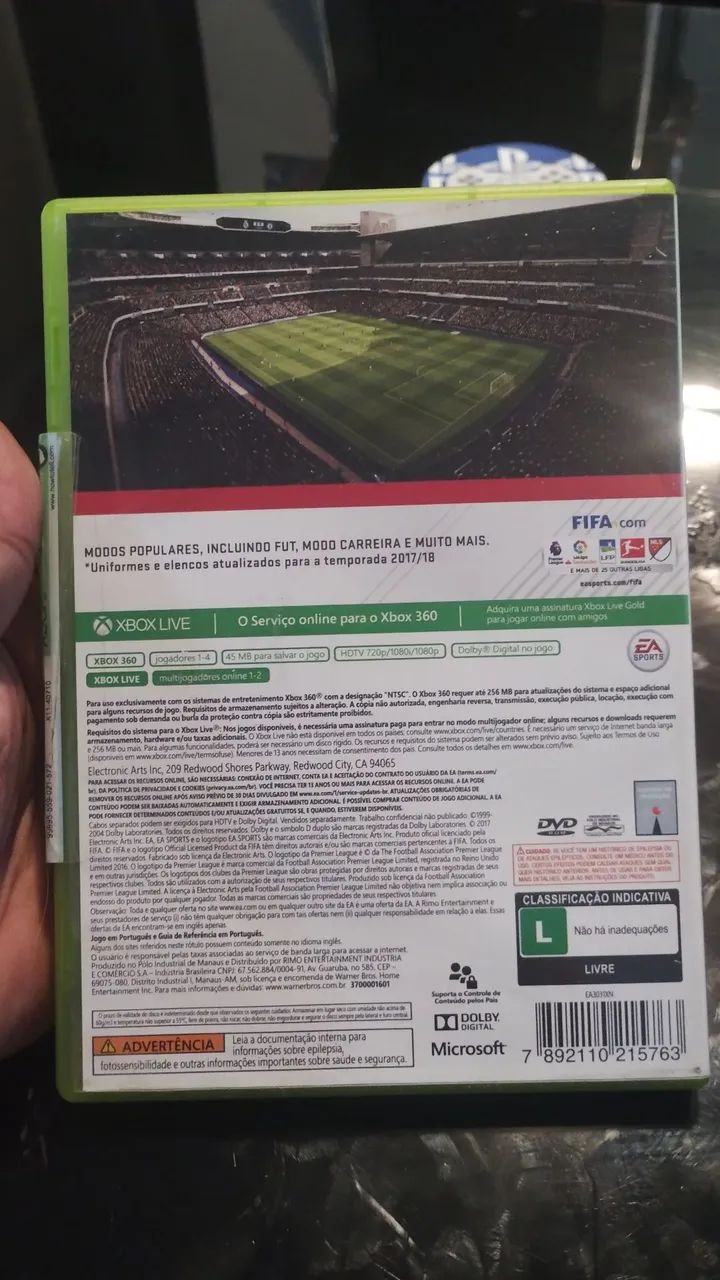 FIFA 18 Xbox 360 original  - Foto 2