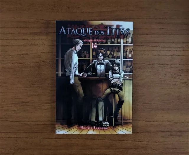 Mangá Attack on Titan volume 14
