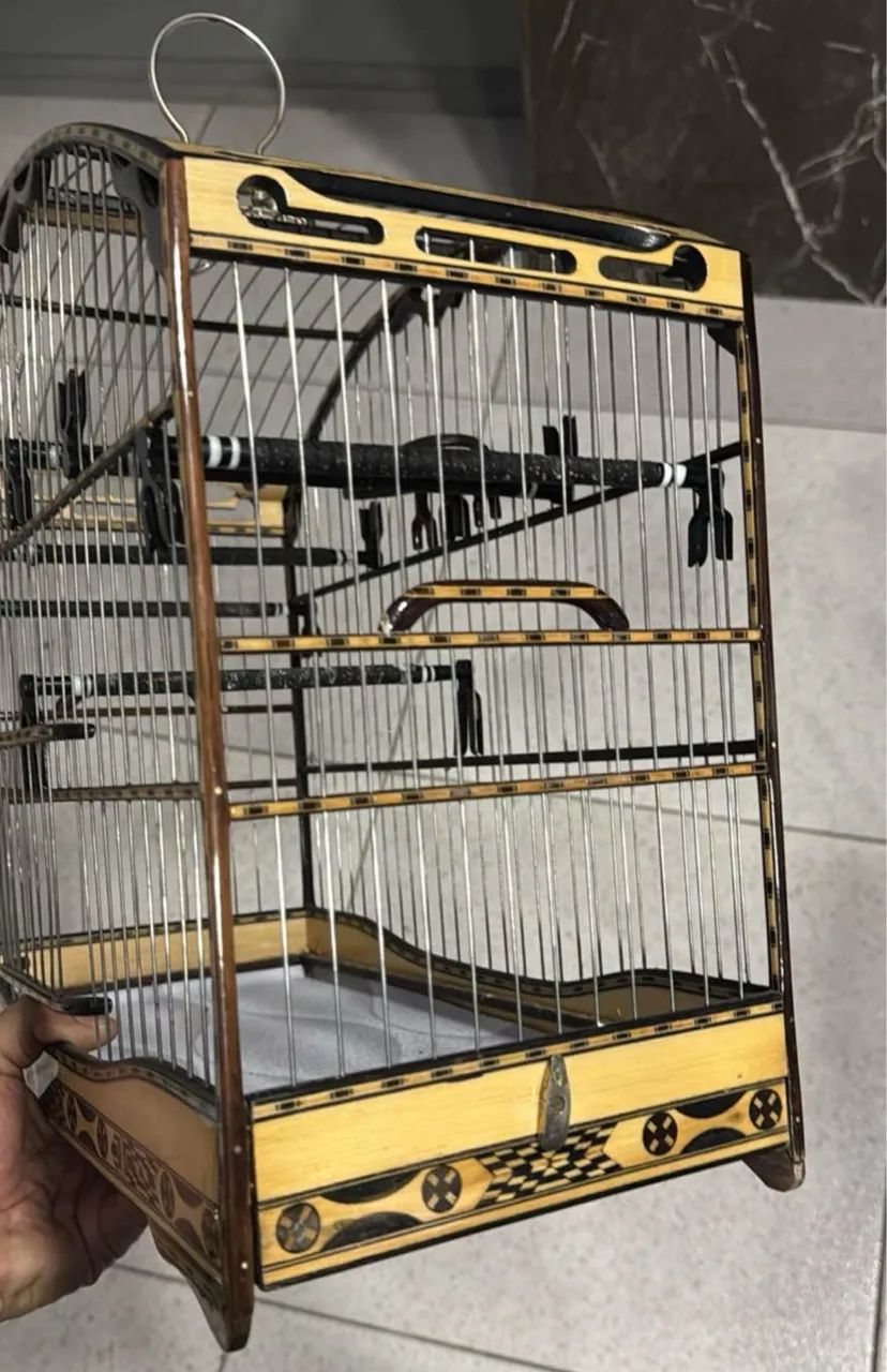 Gaiola coleiro luxo torneio  - Foto 3